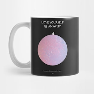 LOVE YOURSELF 結 ‘ANSWER’ Moon Light Mug